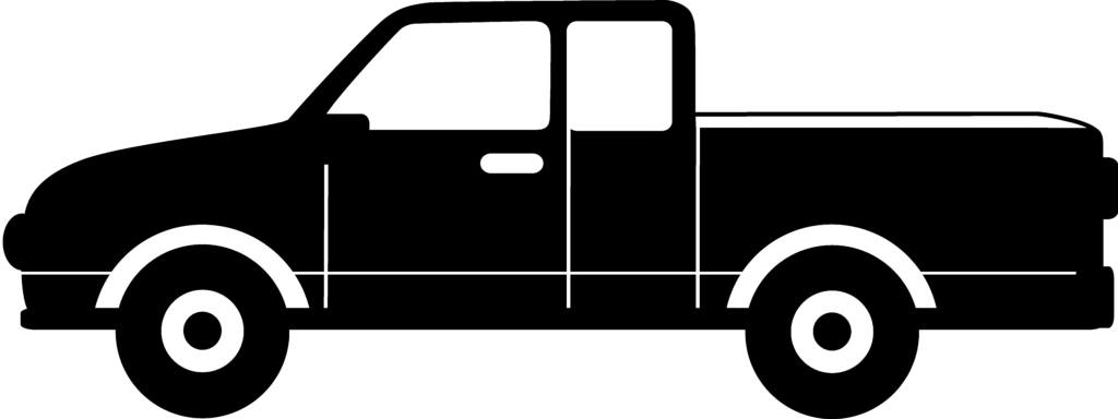 Jpg Transparent Library Collection Of Images Free Graphics - Pick Up Truck Clip Art (1024x384), Png Download