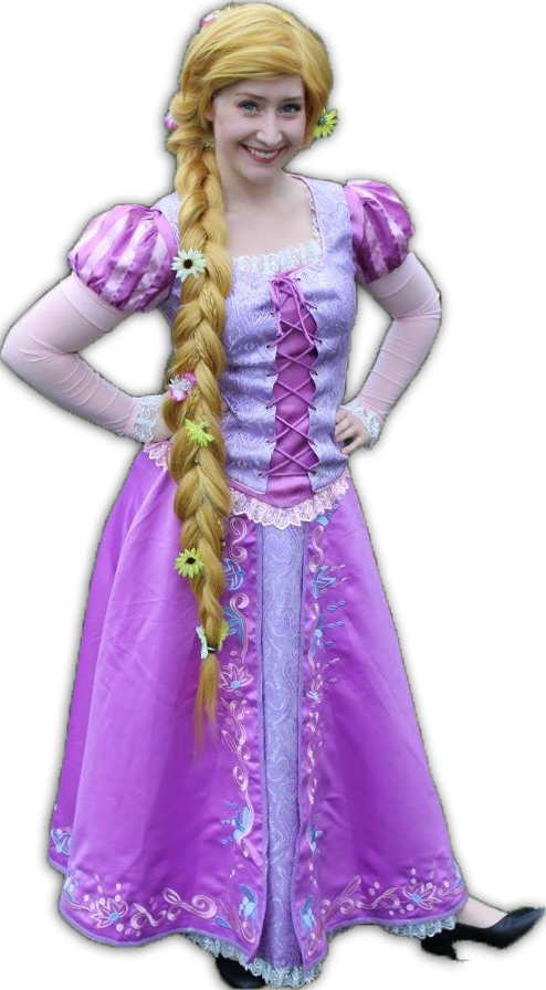 Rapunzel - Girl (494x896), Png Download