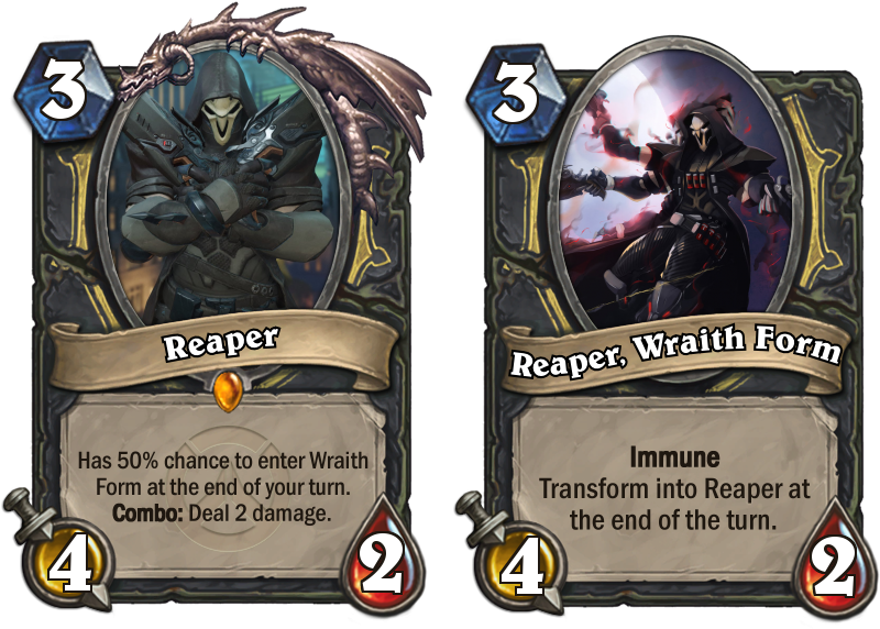 What Do You Think About This Overwatch Themed Card - Hearthstone Warrior Cards (864x648), Png Download