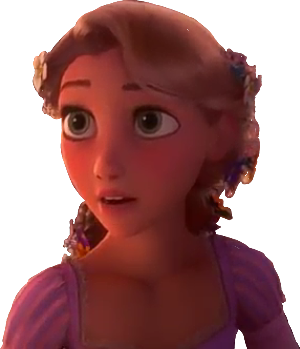 Tangled Sticker - Doll (1024x1192), Png Download