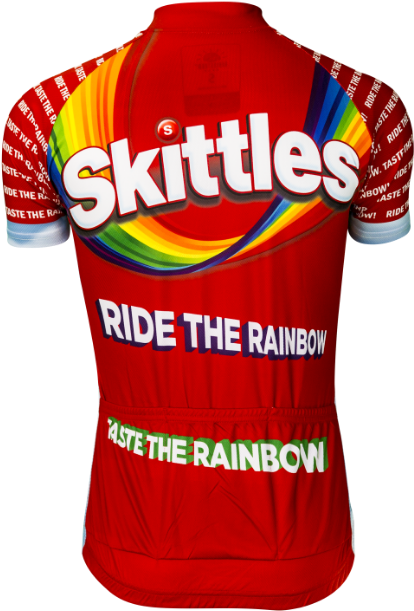 Skittles Ride The Rainbow Women's Cycling Jersey - Skittles (517x650), Png Download