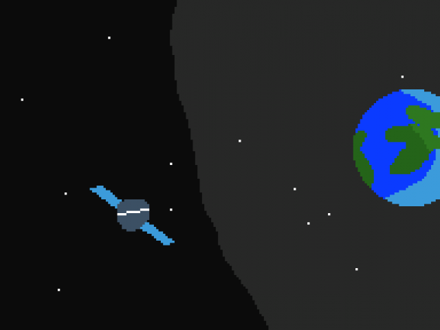 Drawn Night Sky Draw Night - Circle (640x480), Png Download