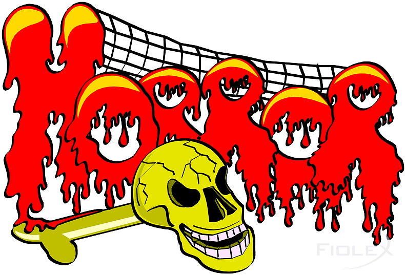 Horror - Cartoon (800x575), Png Download