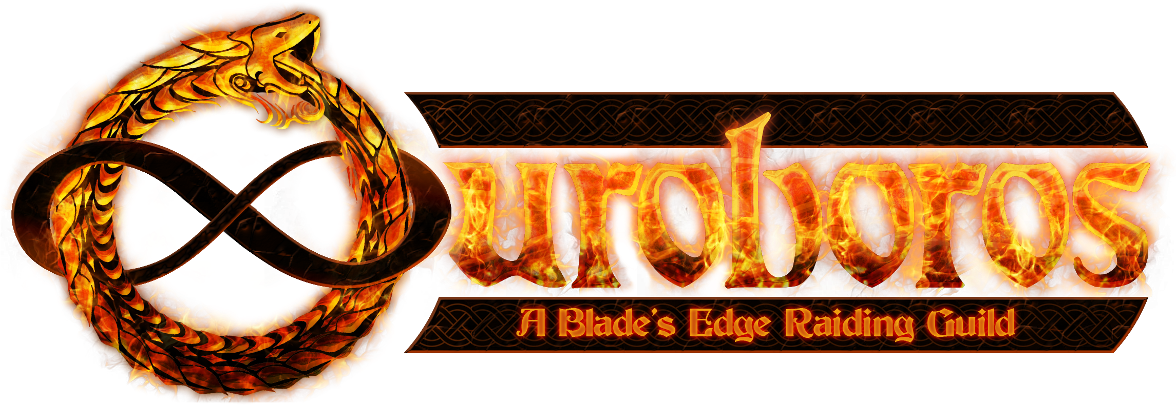 Ouroboros-4 - Calligraphy (2387x912), Png Download