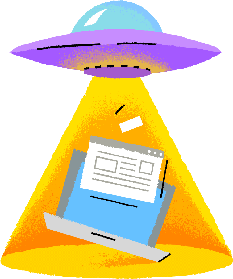 Download These “something Went Wrong" Illustrations (784x959), Png Download