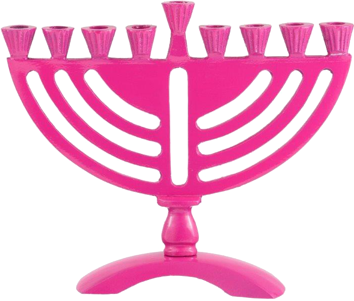 Round Style / Pink - Birthday Candle (768x768), Png Download