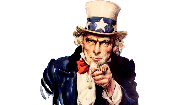 Ouroboros - Want You Uncle Sam Png (730x427), Png Download