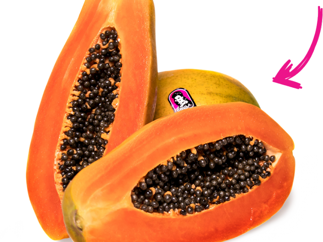 Papaya Clipart Ripened - Papaya (640x480), Png Download