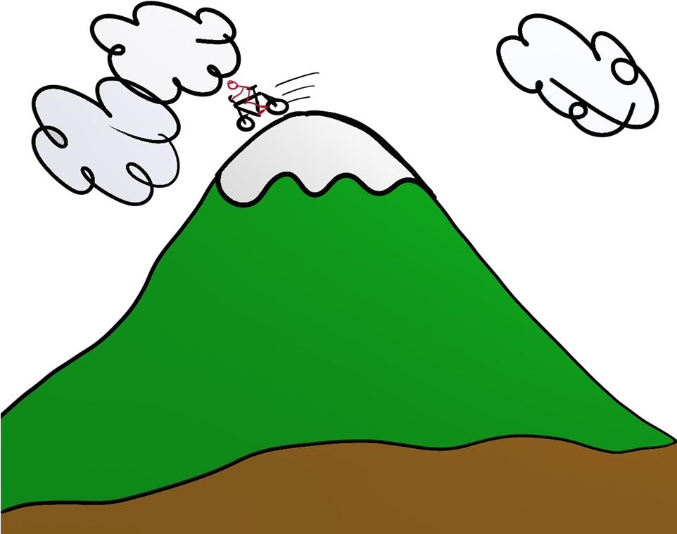 Banner Black And White Download Cliparthot Of And Hills - Hill Clipart (961x768), Png Download