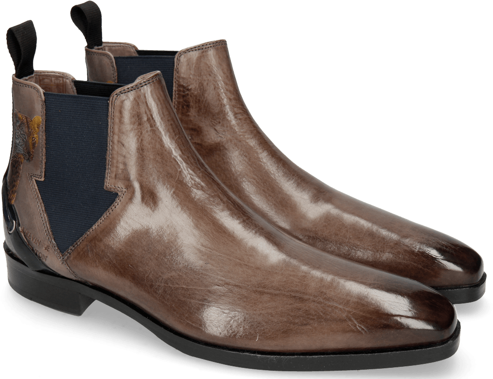 Ankle Boots Lance 19 Stone Screen Shot Leopard - Melvin & Hamilton (1024x1024), Png Download