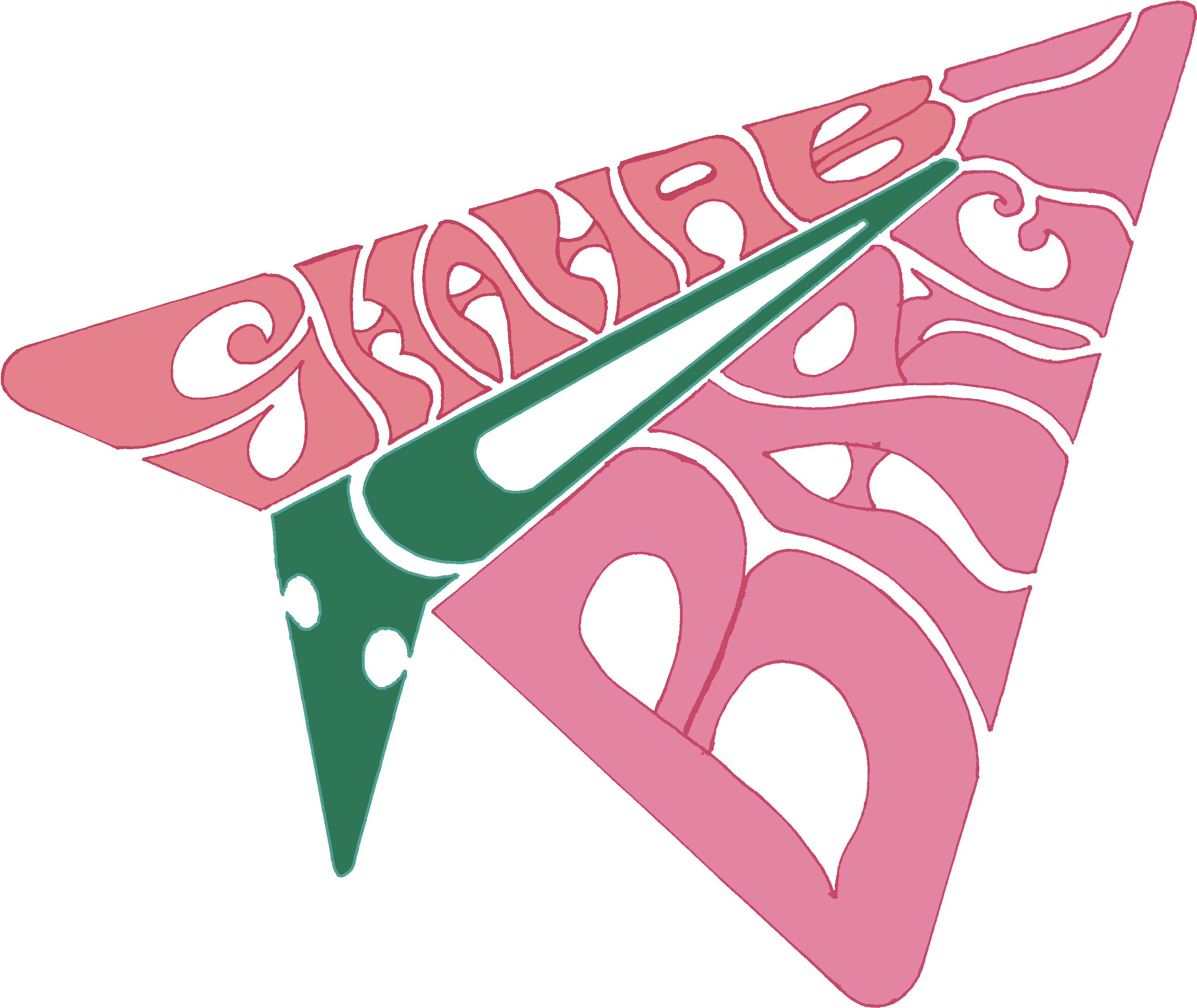 To Shahab Bargi Paper Airplane - Graphic Design (2663x2247), Png Download