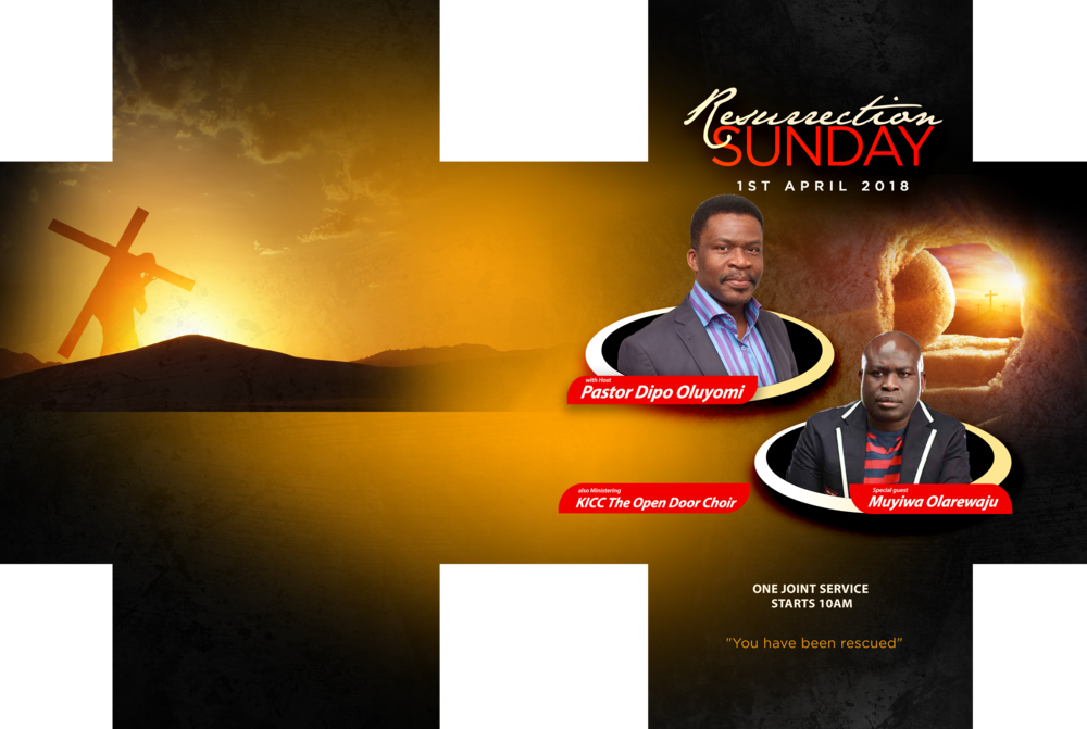 Easter Brochure Back - Crucifix (1000x671), Png Download