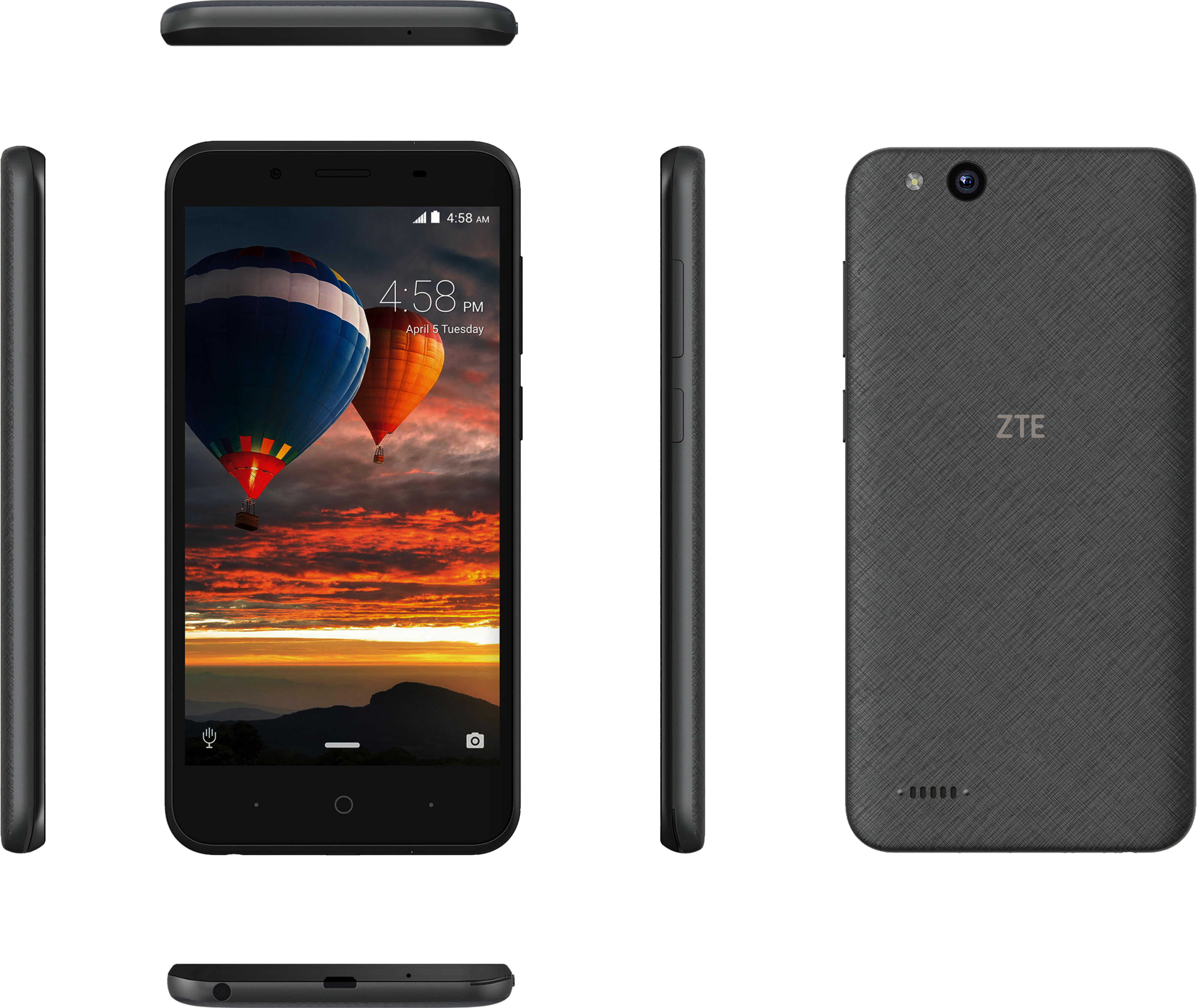 Micromax Bharat Go - Zte Android Go Phone (7308x4147), Png Download