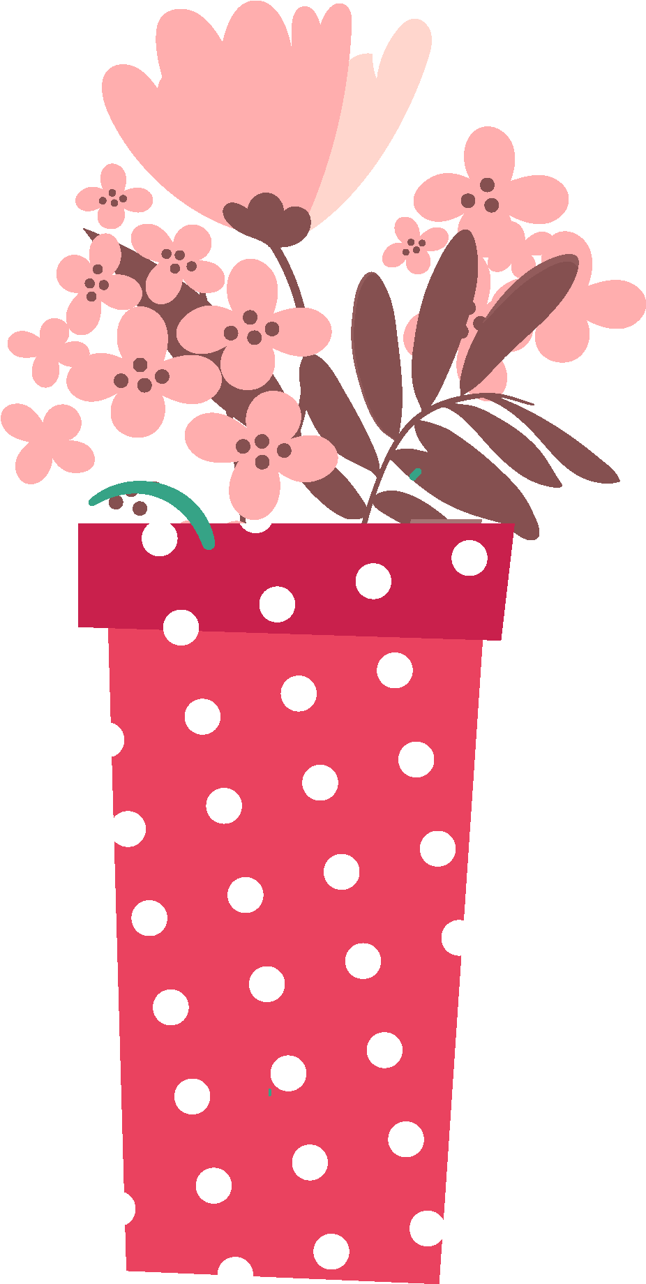 Vector Snow Snowing Reflection Png And Image - Vase (2500x2500), Png Download