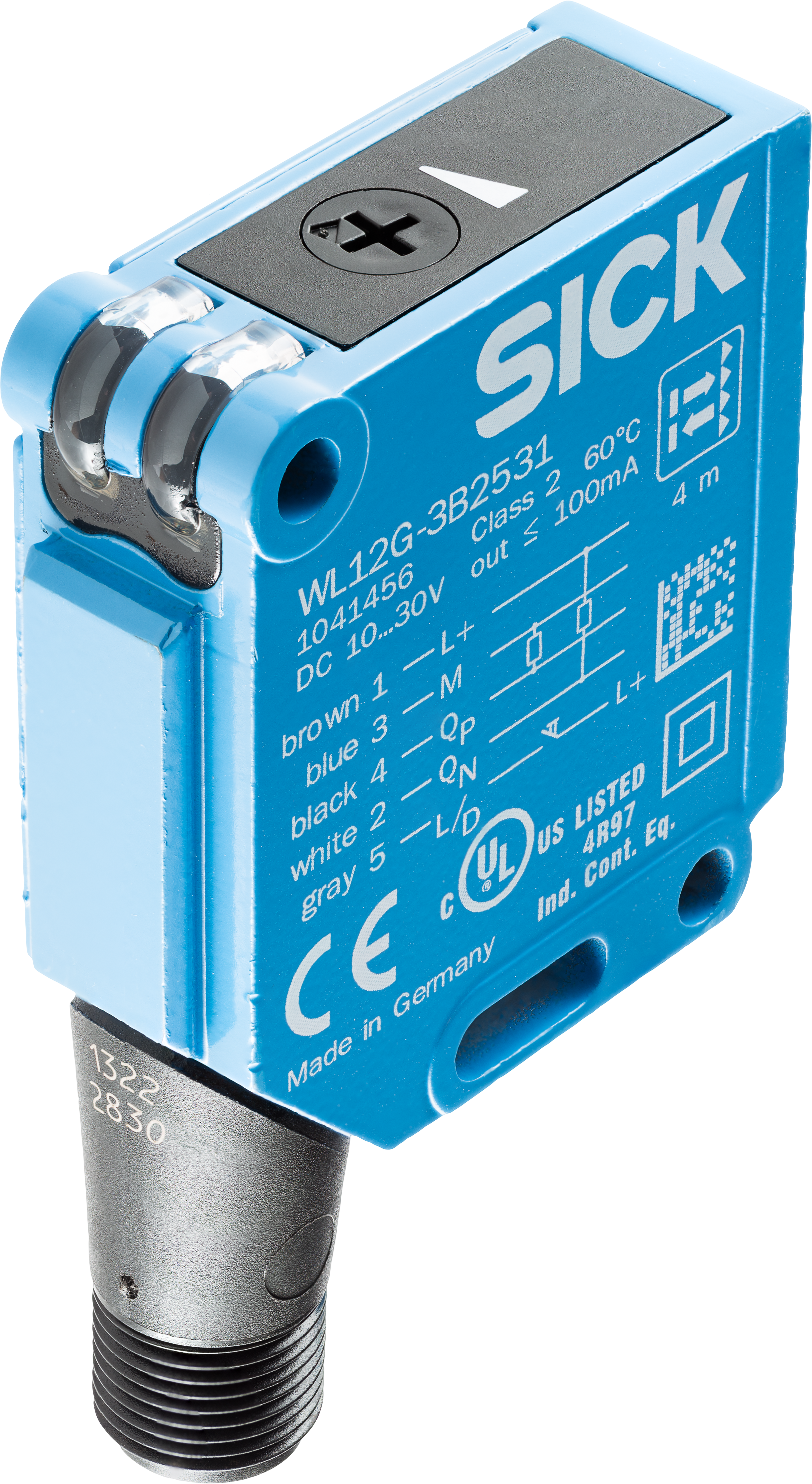 Sick Wl12g-3b2531 Photoelectric Reflex Switch Angled3 - Sick Wl12g 3b2531 (2721x4970), Png Download
