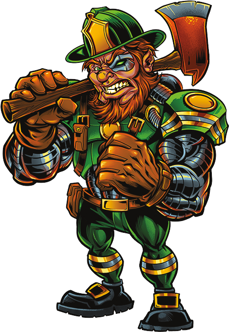Firefighter Cyborg - Cartoon (675x675), Png Download