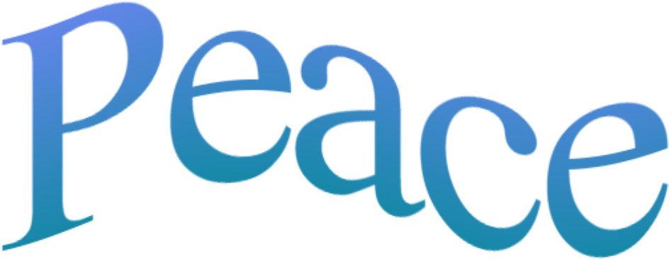 This Month's Value Is Peace - Calligraphy (1104x573), Png Download