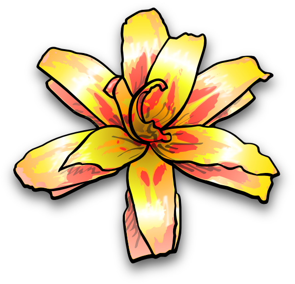 Lily Png (600x578), Png Download