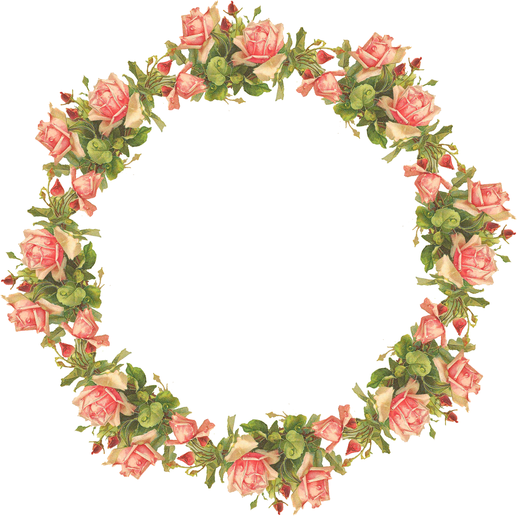 Jpg Transparent Stock Huge Freebie Download - Flower Vintage Frame Png (1755x1755), Png Download