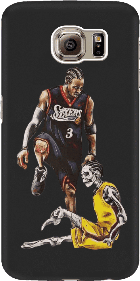 Galaxy S6 Allen Iverson The Step Over Phone Case - Mobile Phone (1024x1024), Png Download