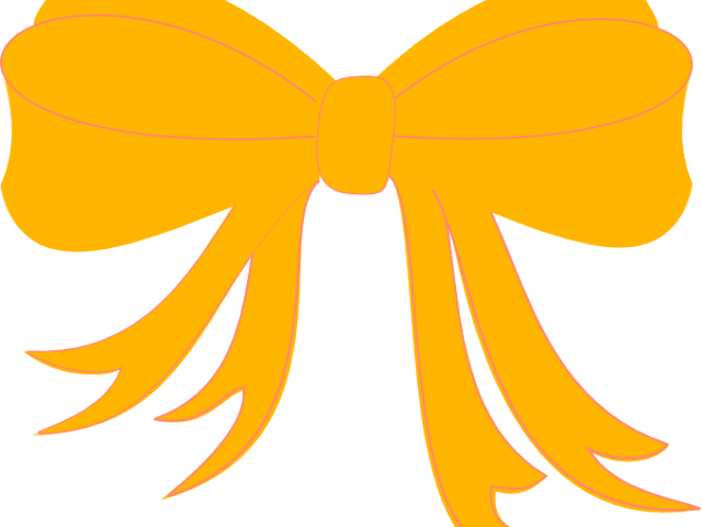 Original - Black Bow Clip Art (640x480), Png Download