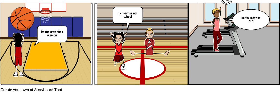 Sport Life - Cartoon (1164x385), Png Download