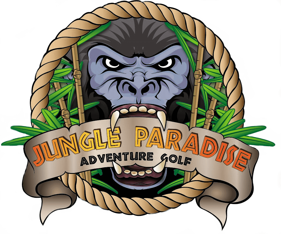 Jungle Paradise - Cartoon (976x813), Png Download