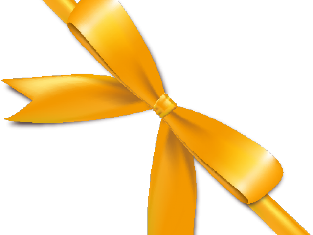 Gallery Clipart Yellow Ribbon - Portable Network Graphics (640x480), Png Download