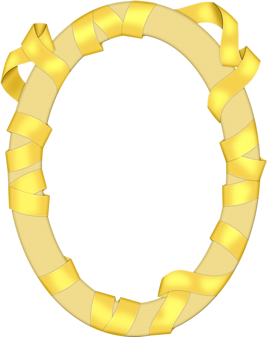 Yellow Ribbon - Bracelet (563x731), Png Download
