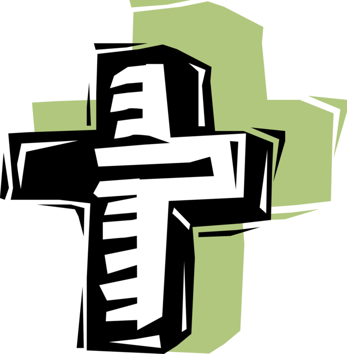 Orthodox Faith Crucifix Cross Image Illustration Of - Cross (685x700), Png Download