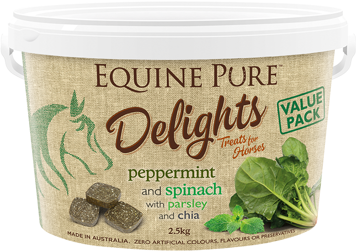 Equine Pure Delights Peppermint & Spinach - Maidenhair Tree (810x618), Png Download