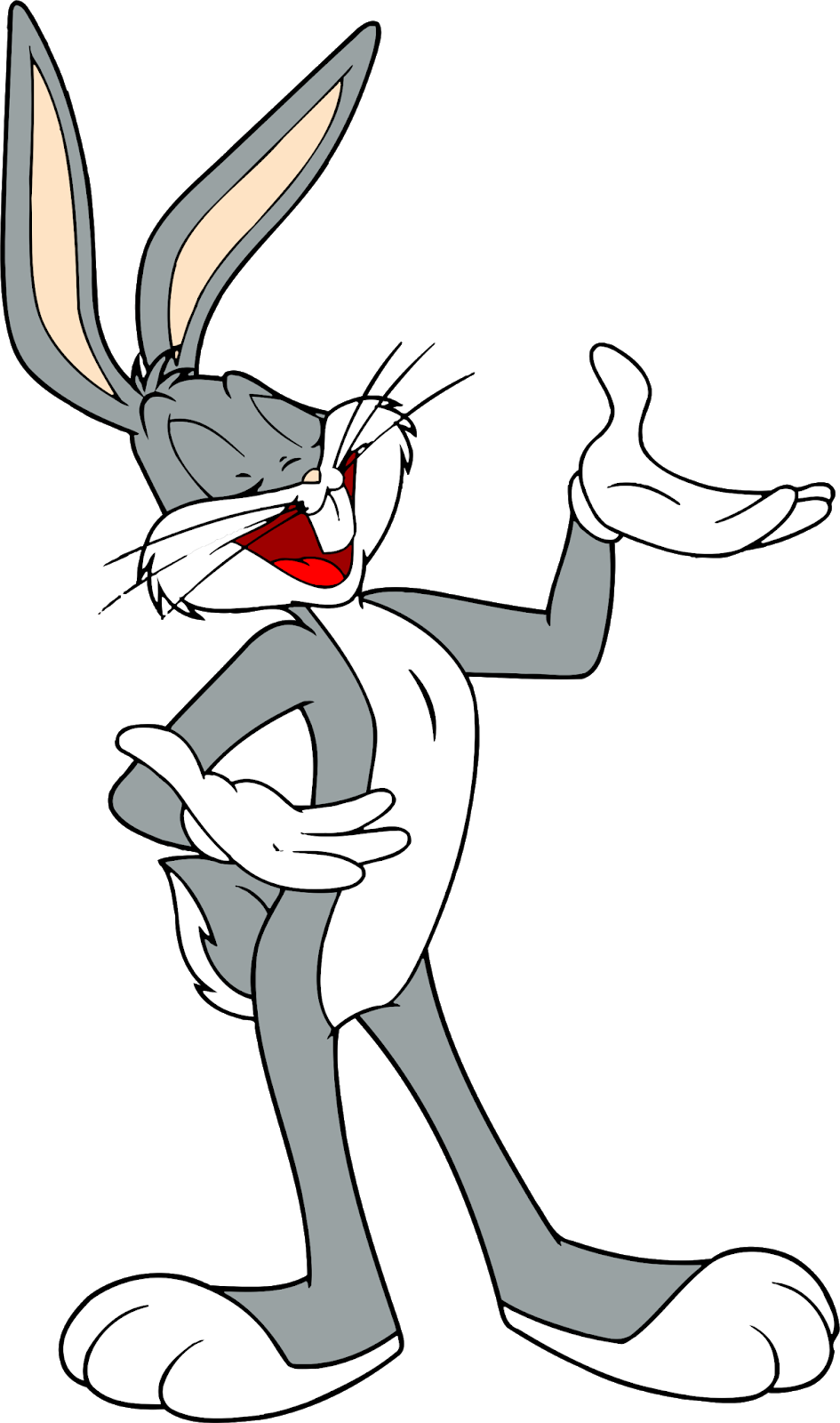 Bugs Bunny Characters, Bugs Bunny Cartoon Characters, - Bug Bunny (945x1600), Png Download