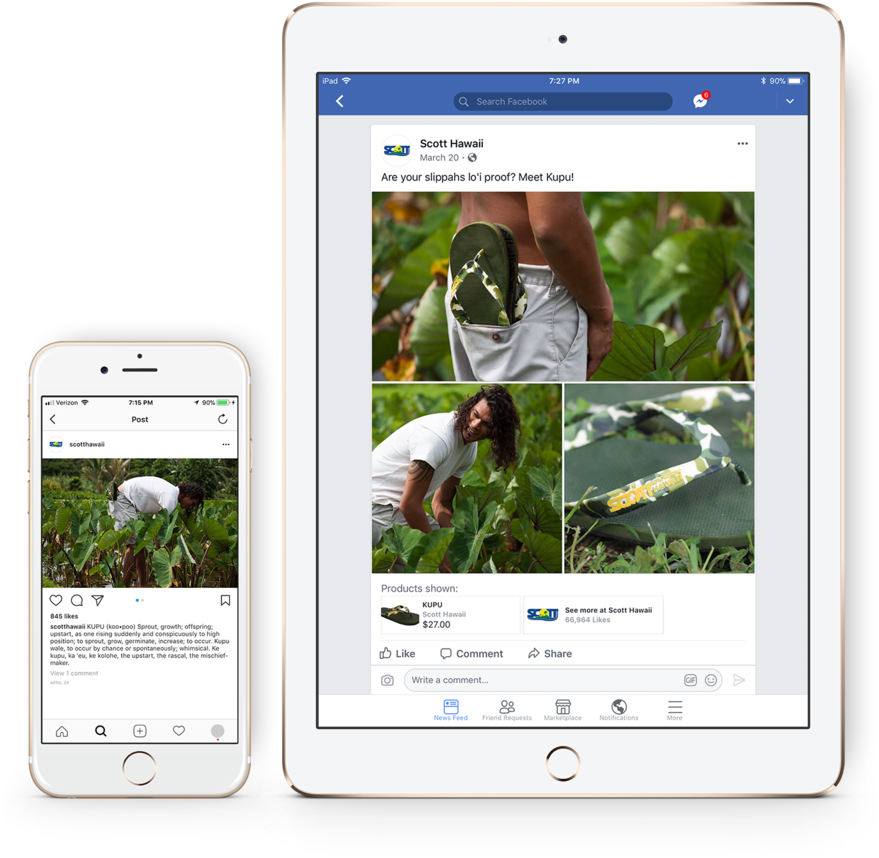 Point Hawaiiscott Taro Social Media - Tablet Computer (1000x1020), Png Download