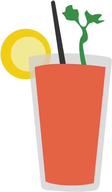 Emojis Wow247 Bloodymary - Planter's Punch (592x672), Png Download