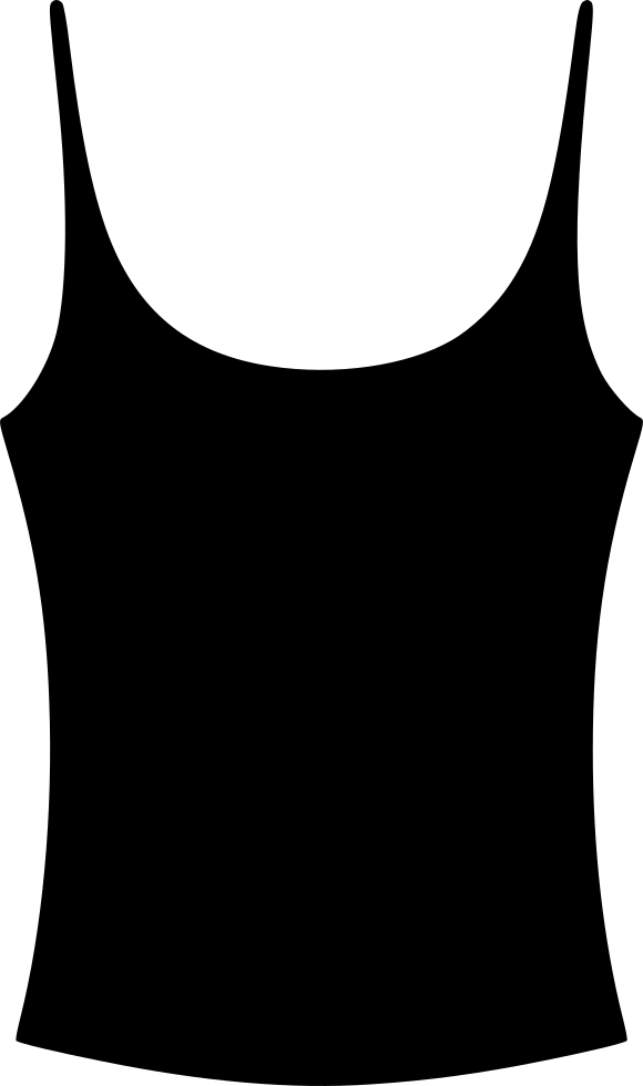 Shirt Dress Cloth Tank Top Clothing Comments - Active Tank (580x980), Png Download