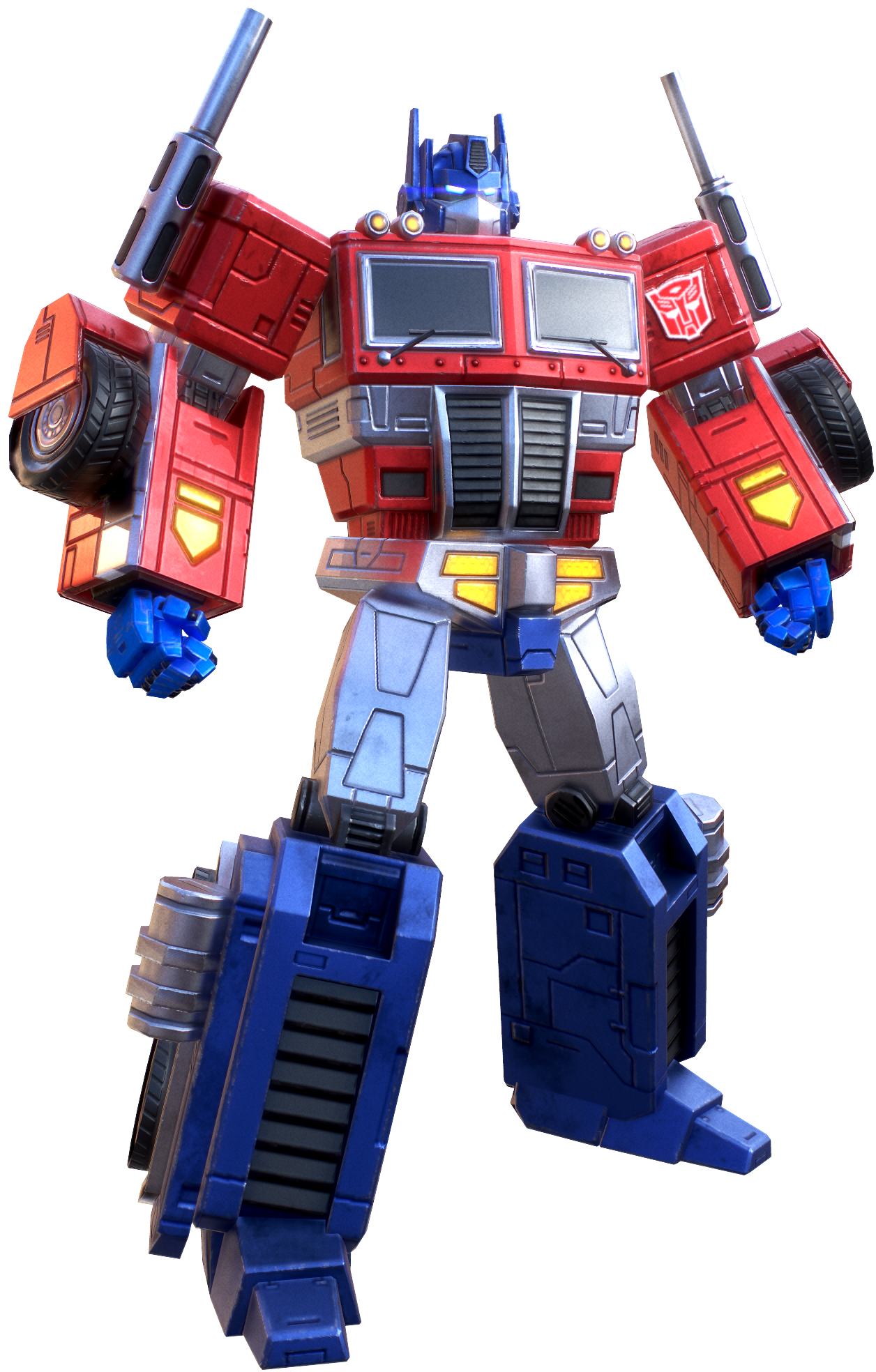 Optimus Hero - Transformers Prime Wars Toys (1256x1968), Png Download