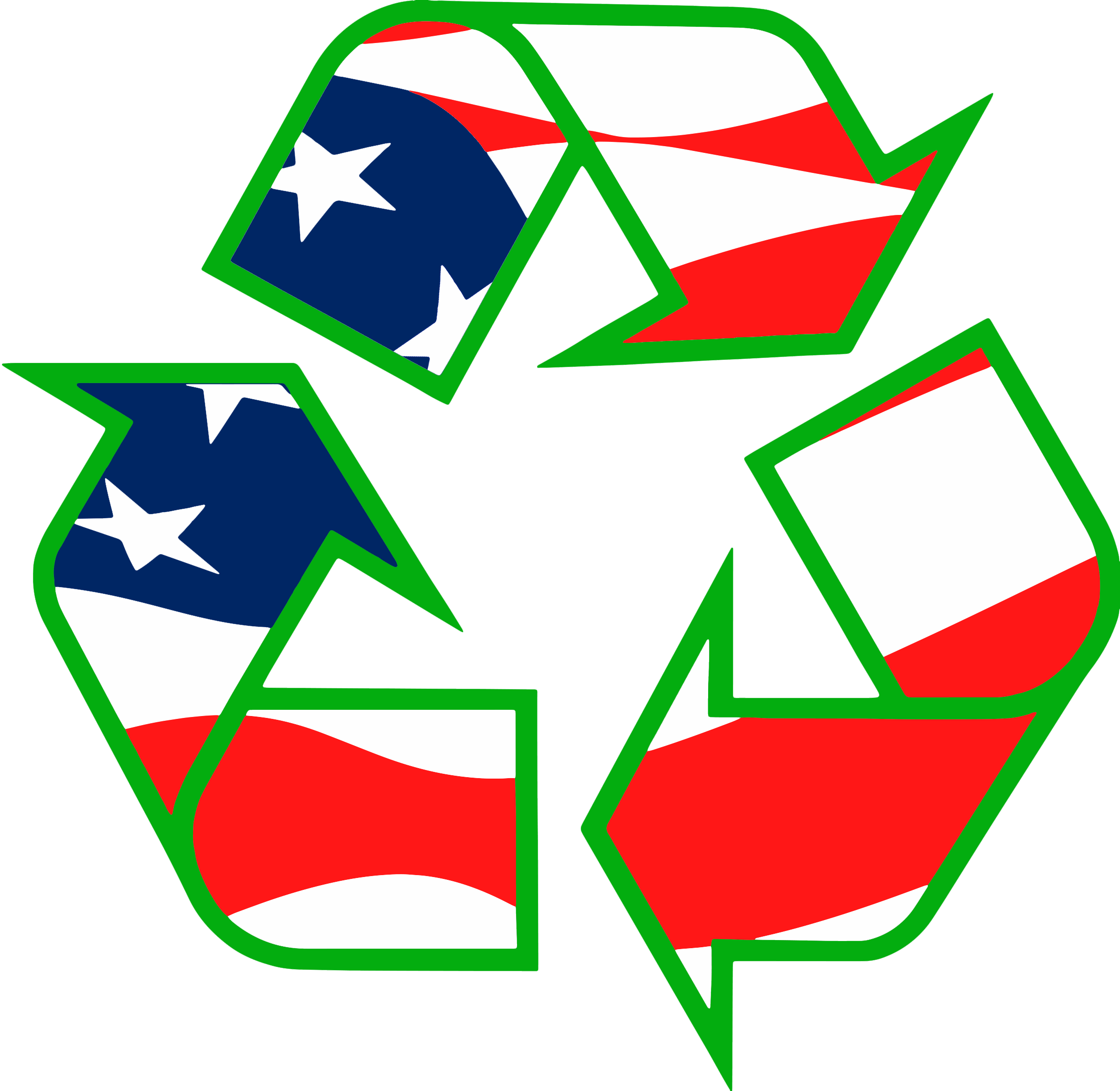 E-waste Recycler - Black Recycle Symbol Vector (2344x2284), Png Download
