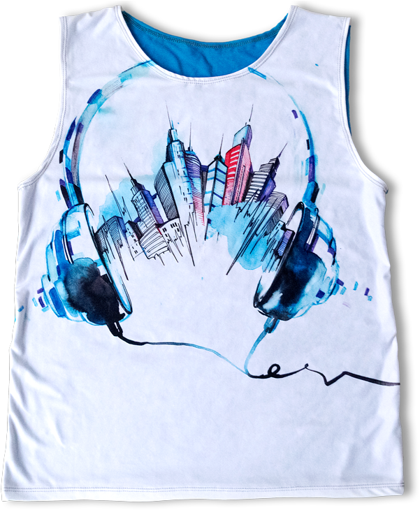 Tank Top - Dormitorio Juveniles Cuadros Modernos (653x751), Png Download