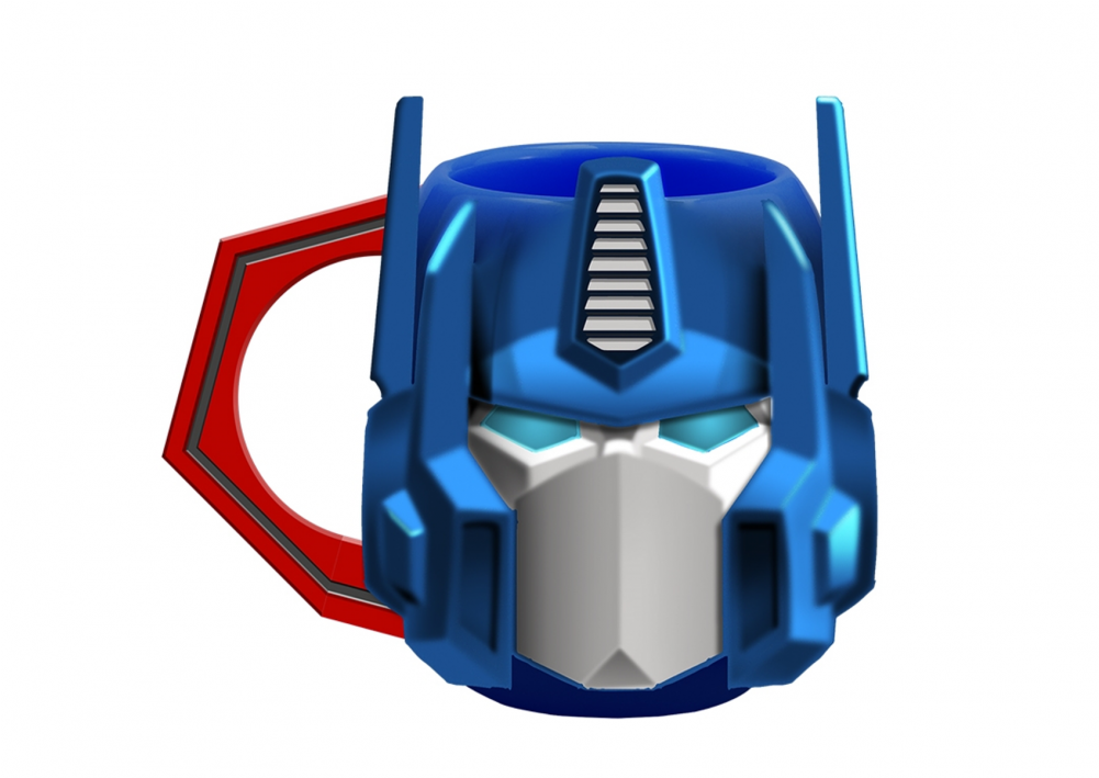Transformers Optimus Prime Sculpted Mug - Bicycle Pedal (1000x1231), Png Download
