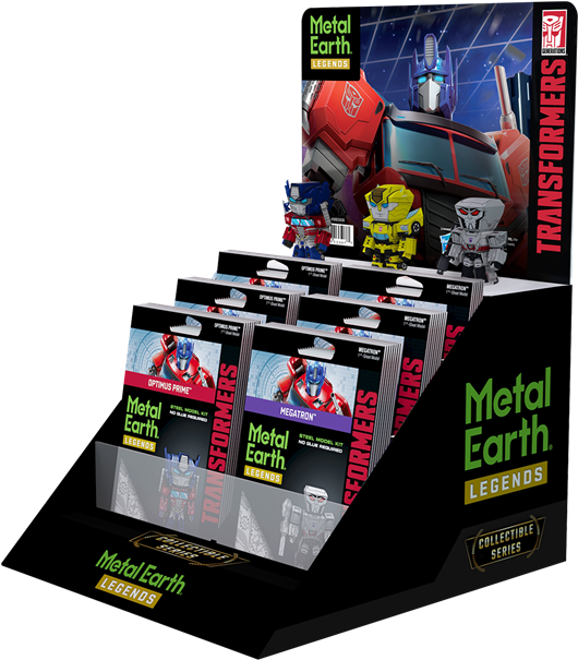 Picture Of Legends Transformers Prepack - Fascinations Metal Earth 3d (543x620), Png Download