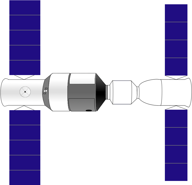 A - Chinese Space Station Drawing (1200x900), Png Download