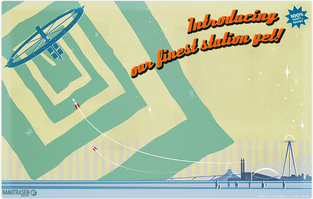 Space Station - Space Station 13 Poster (1014x645), Png Download