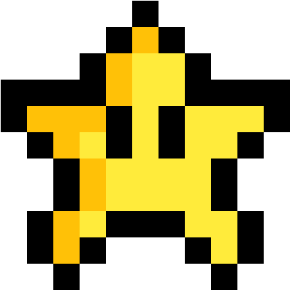 Mario Star - Turtle Pixel Art (1184x1184), Png Download