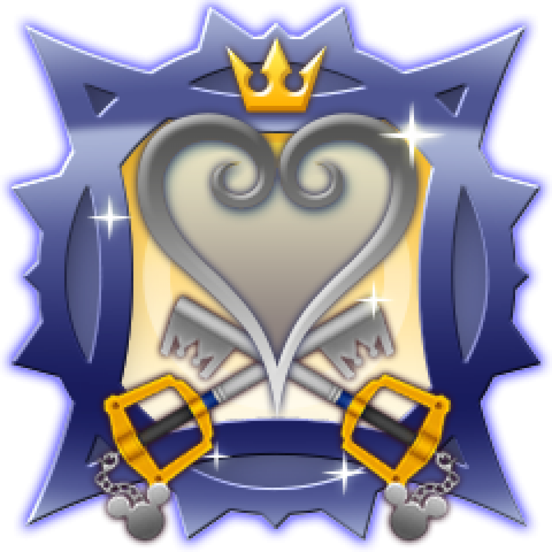 Kingdom Hearts Ii Master - Trophy Kingdom Hearts (1080x1080), Png Download