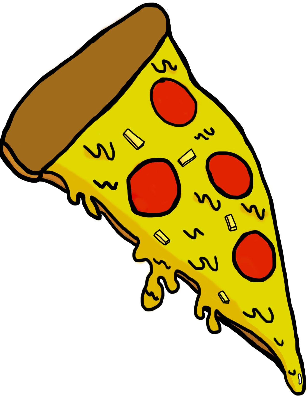 Pizza Art I Love Pizza Like A Lot Pinapples Go On Pizza (1280x1656), Png Download