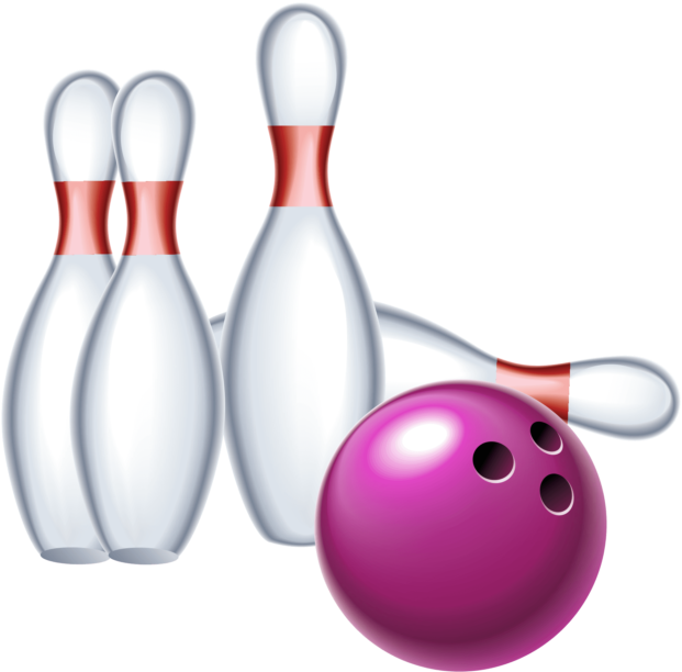 Ten-pin Bowling (715x715), Png Download