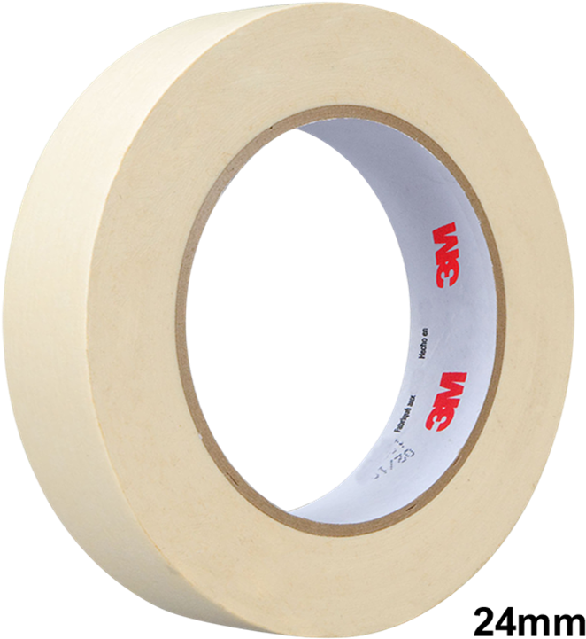 3m 6546 Performance Automotive Masking Tape 24mm X - Circle (720x720), Png Download
