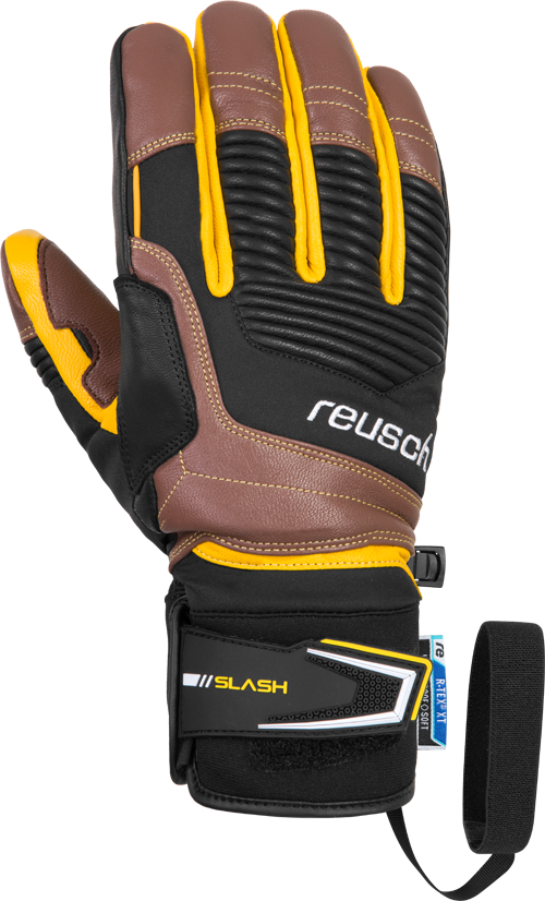 Slash R-tex Xt - Reusch Ski Gloves Men (500x826), Png Download