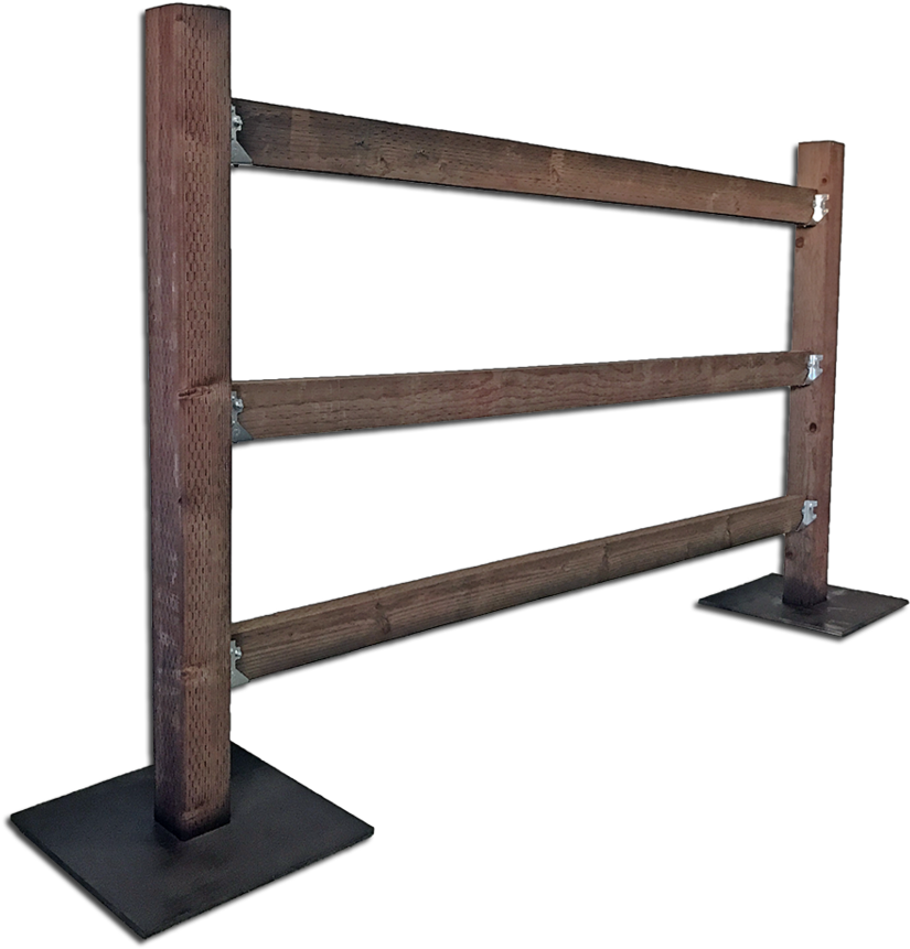 Wood Fence - Hardwood (1200x900), Png Download