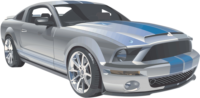 Carros Ford Mustang 2018 Png (715x715), Png Download